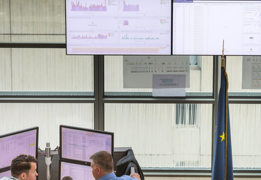 Paris Surveillance room