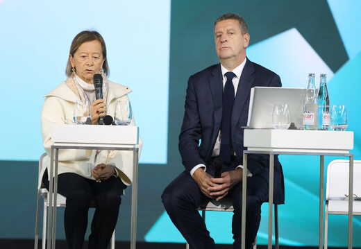 Dominique Senequier and Alain Gallois