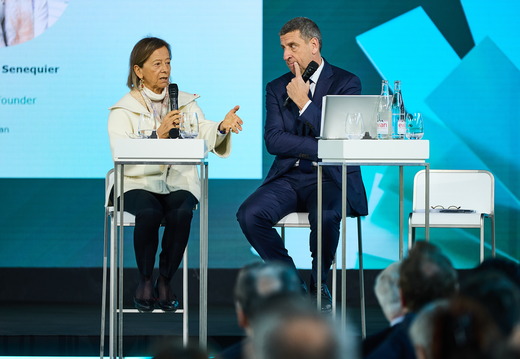 Dominique Senequier and Alain Gallois